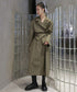 Asymmetric Belted Coat